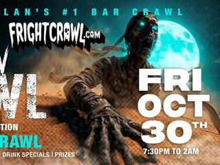 The Fright Crawl | Milan's Hottest Halloween Bar Crawl 2026 | Fri, Oct 30