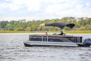 2 Hour Private Hilton Head Boat Rental by 22 ft. Luxury Pontoon