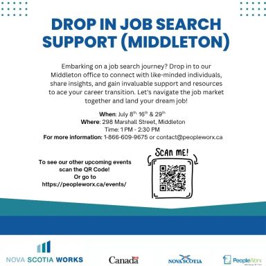 Drop-in Job Search Support