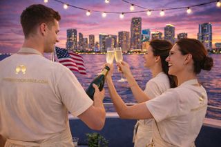 Miami: Unlimited Prosecco Cruise with Skyline Views