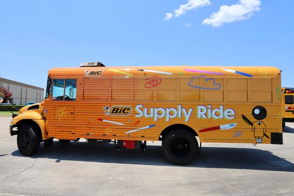 BIC Supply Ride Bus Tour – Free School Supplies for Teachers