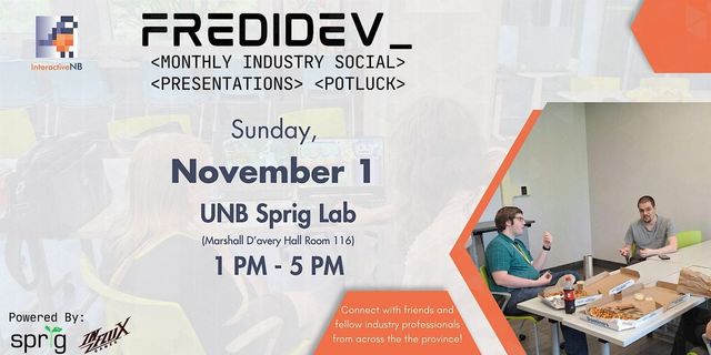 FrediDev - Fredericton IDM industry social