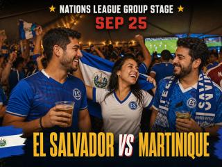 El Salvador vs Martinique