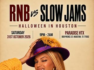 RNB vs SLOW JAMS HTX - Halloween In Houston