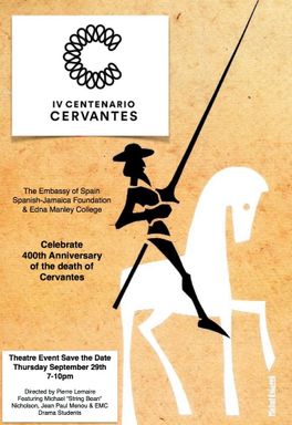Celebrating the 400th anniversary of the death of Spanish writer
