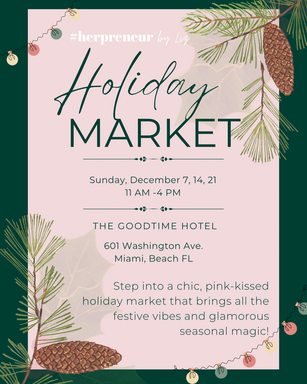 The Goodtime Hotel Holiday Market with Herpreneur
