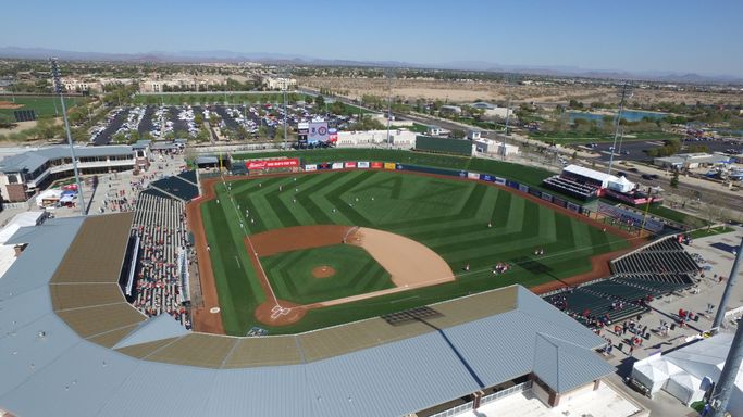 Rangers at Royals: Cactus League Spring Training