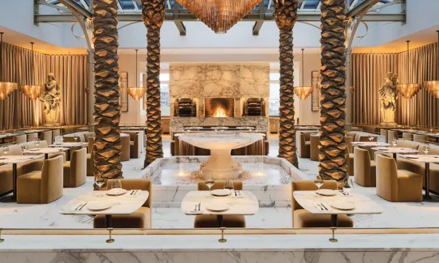 The Palm Court at RH San Francisco