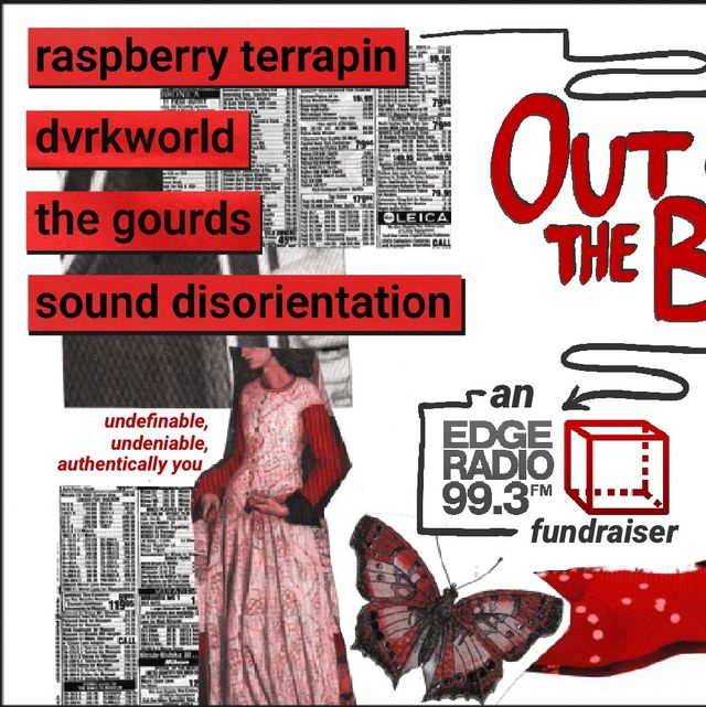 Edge Radio's OUT OF THE BOX—with Dvrkworld, Sound Disorientation, Raspberry Terrapin and The Gourds