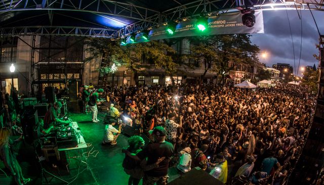 The Silver Room Sound System Block Party