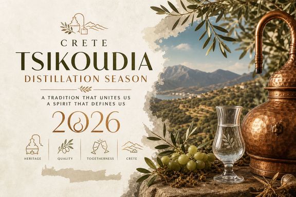 Tsikoudia Distillation Season 2026