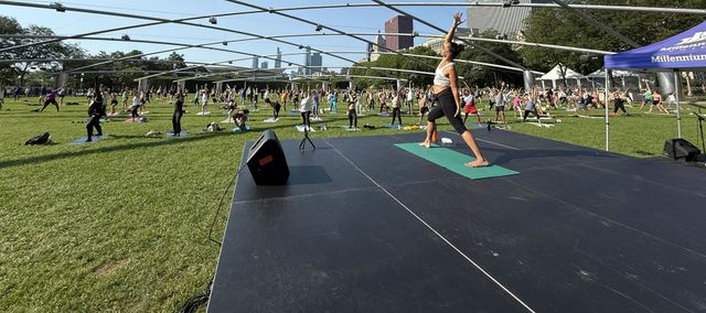Millennium Park Summer Workouts