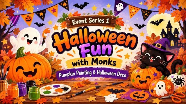 Pumpkin Painting & Halloween Deco (Pre-registration)