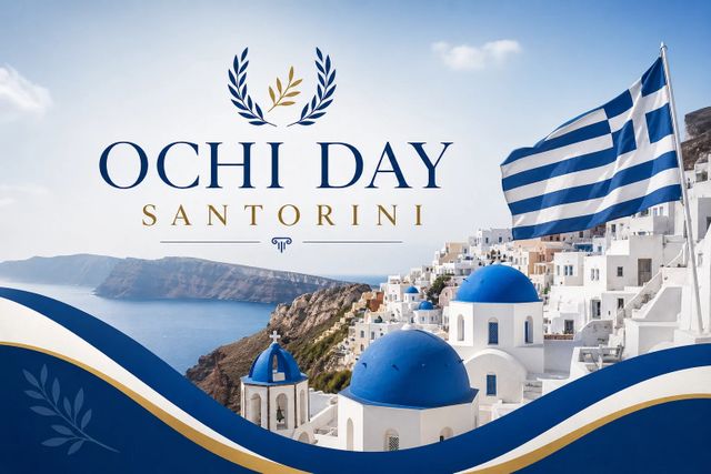 Ochi Day Santorini 2026