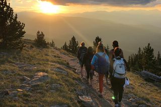 Sunset Hiking Tour in the Rocky Mountains near Denver