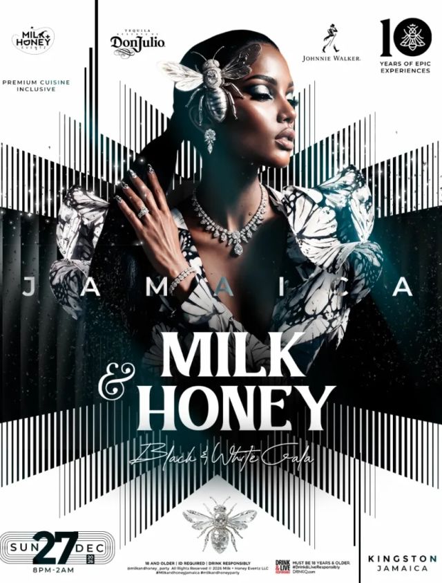 Milk & Honey – Black & White Gala