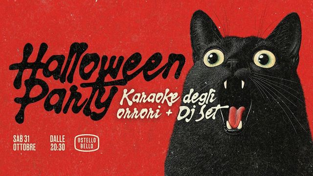 HALLOWEEN PARTY • Karaoke degli Orrori + DJ set Ostello Bello Milano Duomo