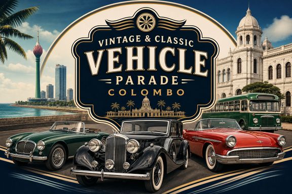 Vintage & Classic Vehicle Parade – Colombo 2026
