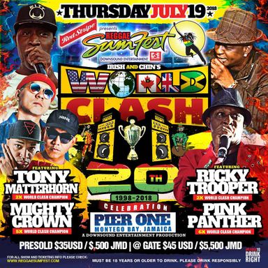 Reggae Sumfest 2018: World Clash