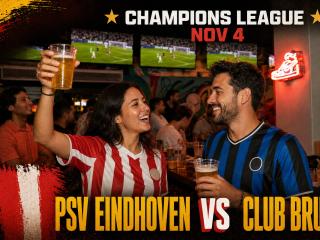 PSV Eindhoven vs Club Brugge