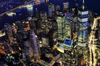 New York City Helicopter Tour at Night from New Jersey