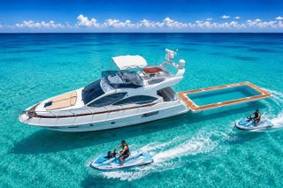 Luxury Yacht Charter with 2 Jet Skis and Sea Pool