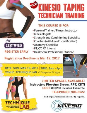 Kinesio Technician Certification Course #2
