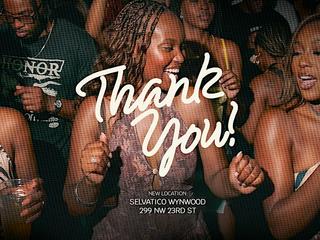 Thank You! A weekly night of RnB + more
