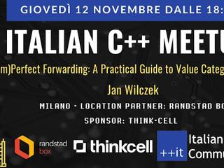 Italian C++ Meetup MILANO Novembre 2026