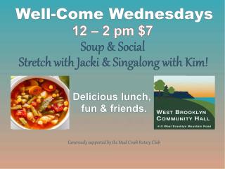 Well-Come Wednesdays!