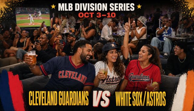 Sox/Astros vs Guardians MLB Division Series at Grails