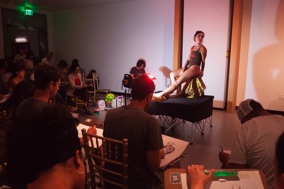 Raw Figs X Arlo Wynwood: Live Figure Drawing at Higher Ground on 1/9