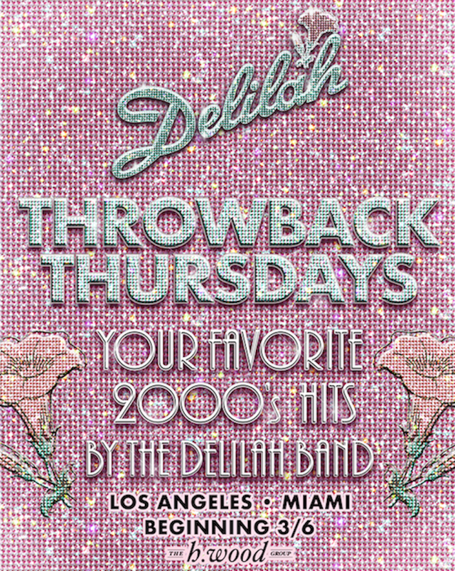 Throwback 00’s Thursdays at Delilah: A Sip of Nostalgia