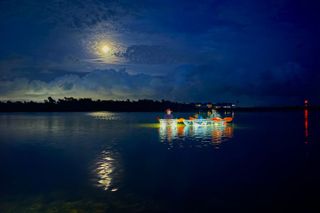 Night Glow Clear Kayak Adventure in Anna Maria Island