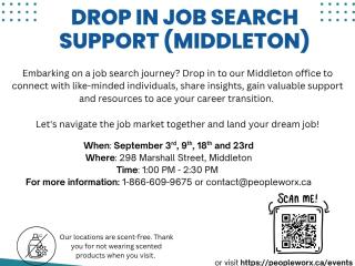 Drop-in Job Search Support