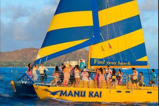 Beautiful 90 Minute Catamaran Sunset Sail with Drinks!