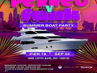 PERREO vs FUNK - Labor Day Brazil Boat Party Yacht Cruise