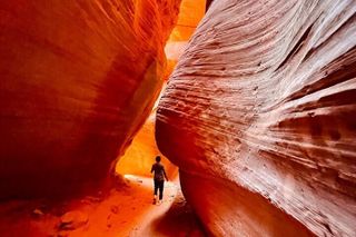 Slot Canyon Tour & Sandboarding UTV Adventure