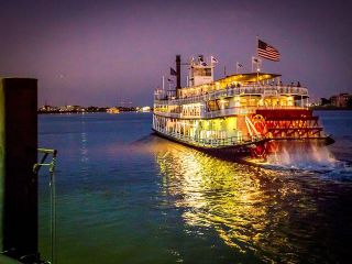 Steamboat Natchez Evening Jazz Cruise with Dinner Option