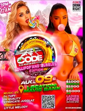 CODE Blue Mountain Bikini Festival Lollipop and Bubbles Edition 5th Anniversary