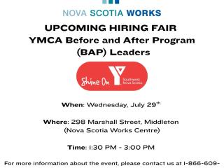 YMCA Hiring Fair