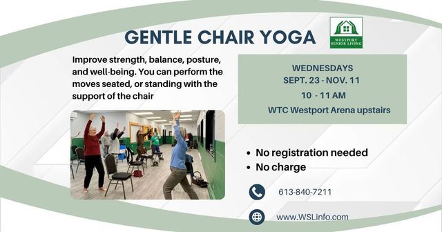 Gentle Chair Yoga for Seniors