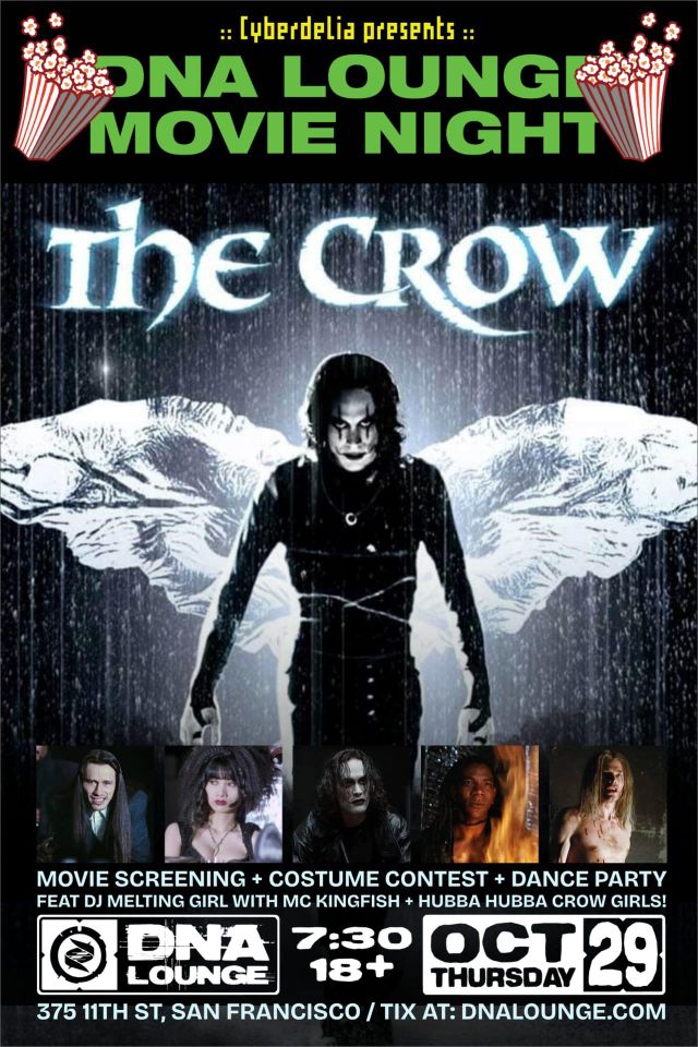The Crow 1994: Movie Screening + Dance Party
