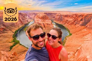 Lower Antelope Canyon and Horseshoe Bend Day Tour with Lunch