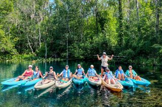 Silver Springs Glass Bottom Kayak SMALL GROUP Wildlife Tour