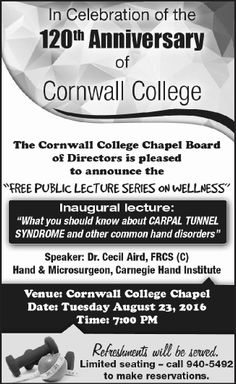 Lecture Series on Wellness