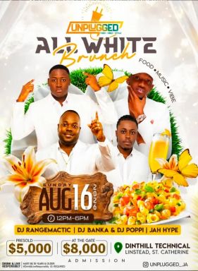 UNPLUGGED ALL WHITE Brunch