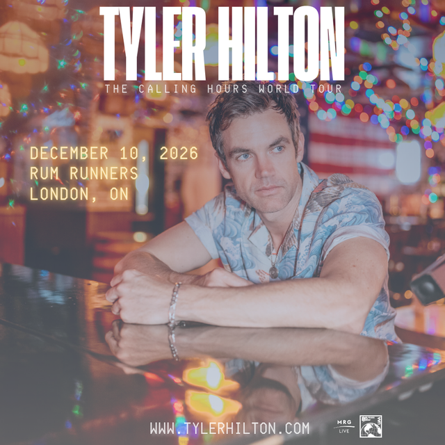 Tyler Hilton- The Calling Hours World Tour