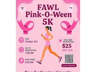Nova Southeastern University Pink-O-Ween 5K