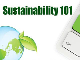 Sustainability 101 Webinar